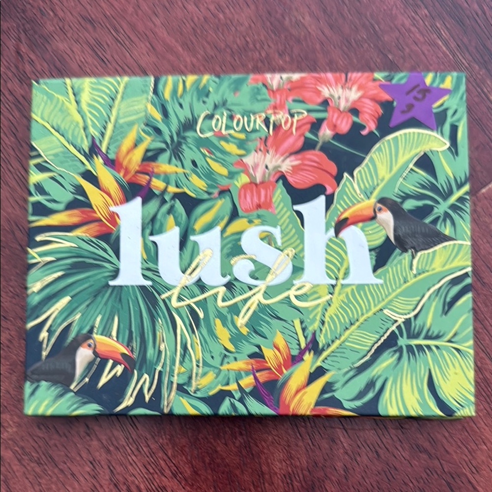 Colourpop Lush Life Tropical Eyeshadow Palette